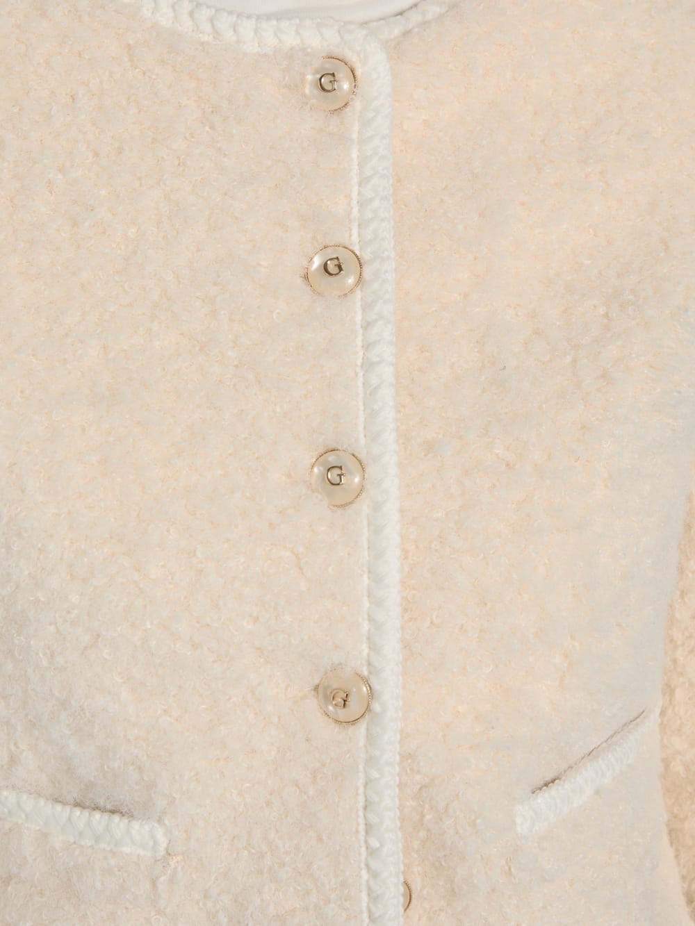 Ivana Faux-Fur Buttoned Jacket