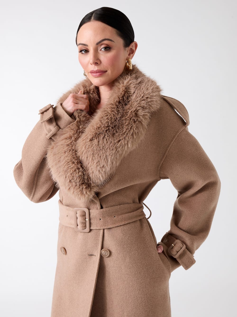 Ella Double-Breasted Coat