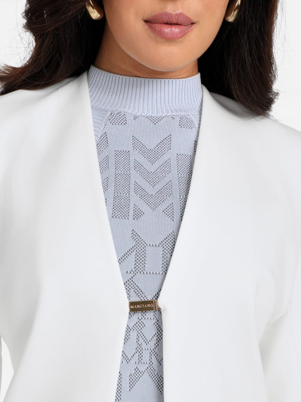 Gwen Front-Open Blazer