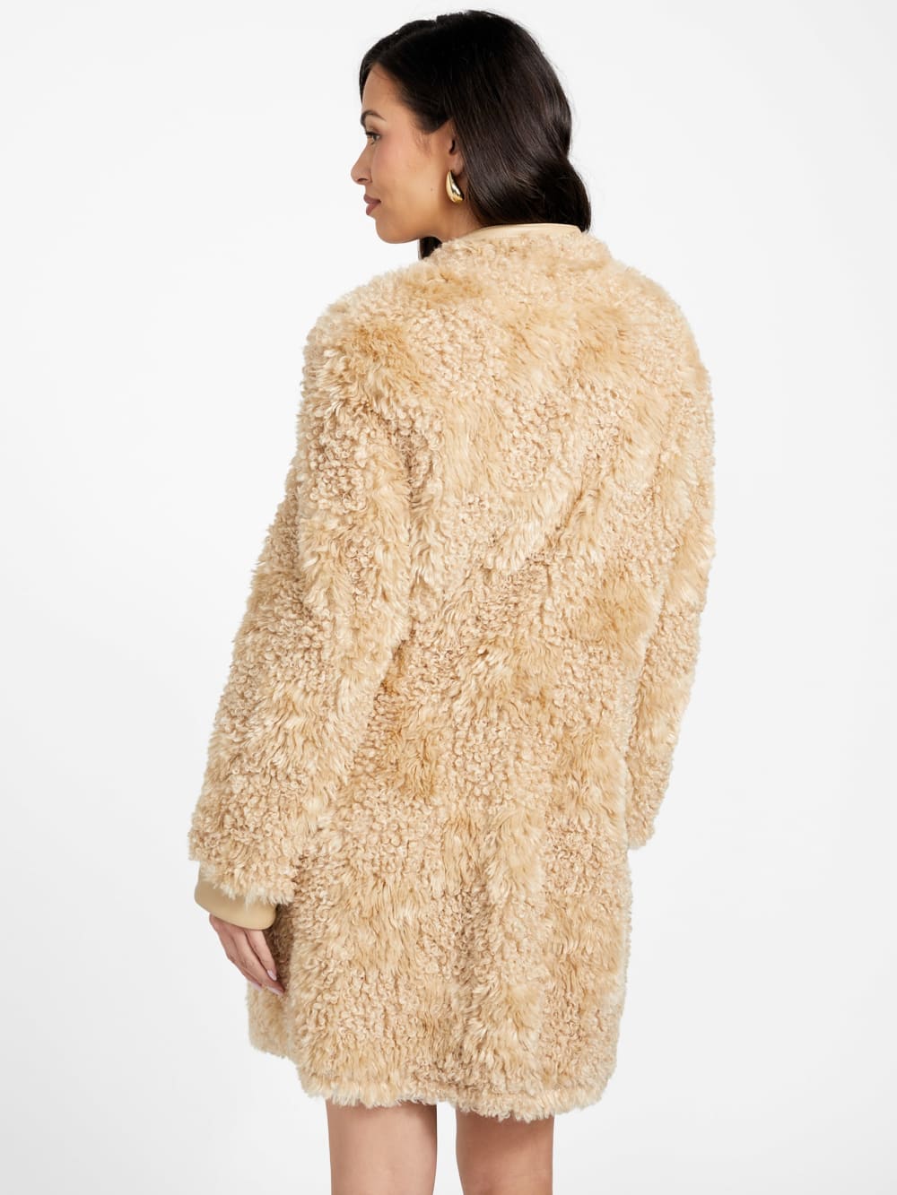 Rachel Faux-Fur Midi Coat