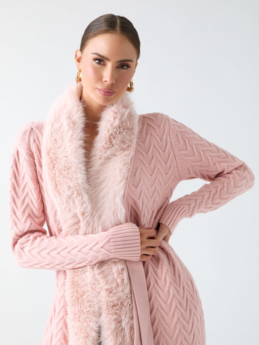 Paula Wrap Cardigan Coat