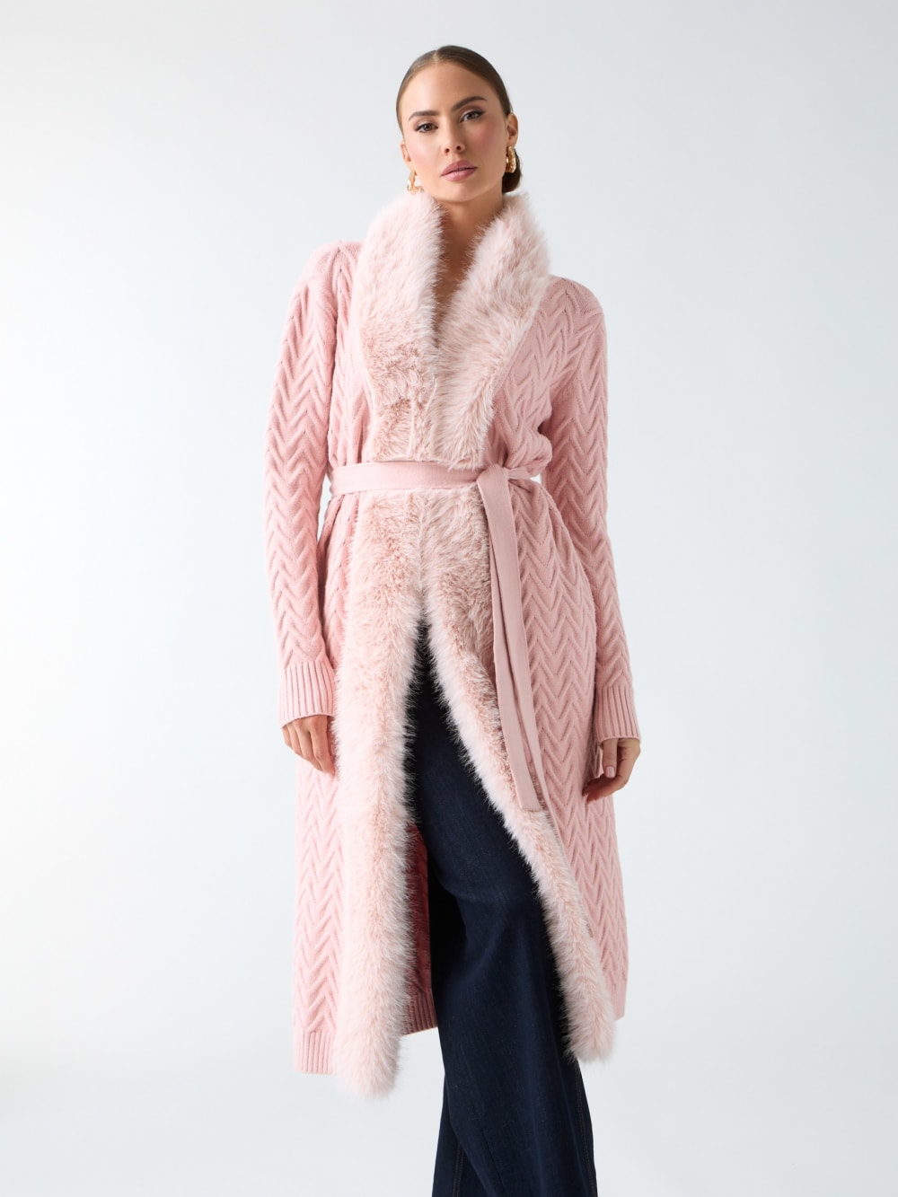 Paula Wrap Cardigan Coat