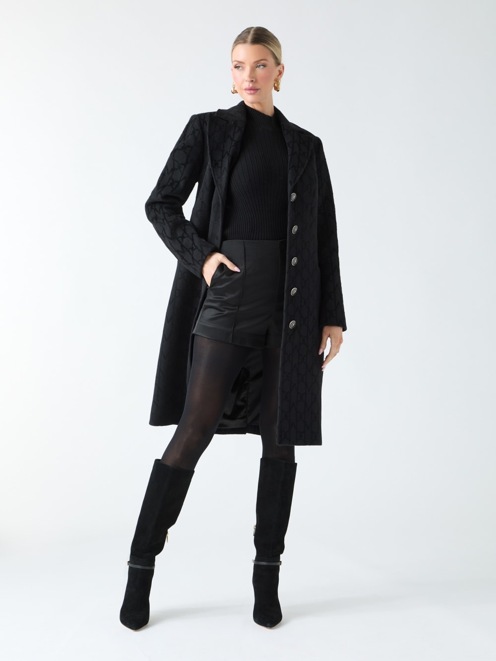 Linda Wool-Blend Coat