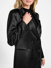 Jemma Pinstriped Tuxedo Blazer