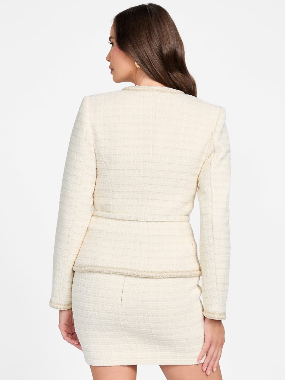 Eco Sue Belted Bouclé Blazer