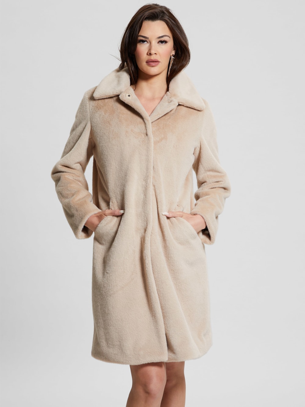 Simmone Faux-Fur Coat