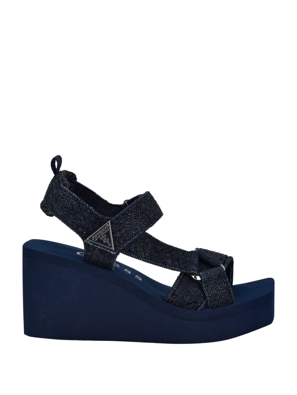 Dawsin Rhinestone Wedge Sandals