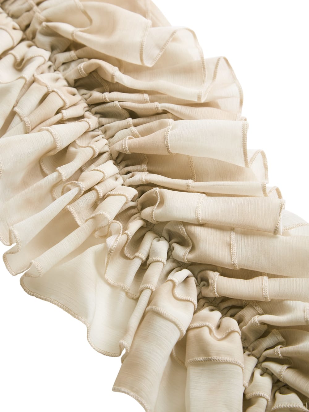 ruffle scarf