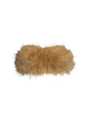 faux-fur choker necklace