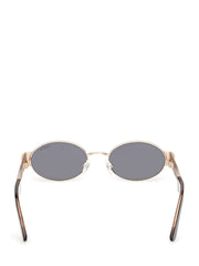 Iris Oval Metal Sunglasses