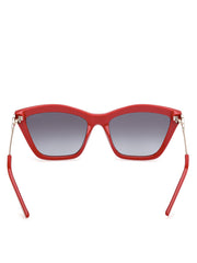 Cat-Eye Signature Plastic Sunglasses
