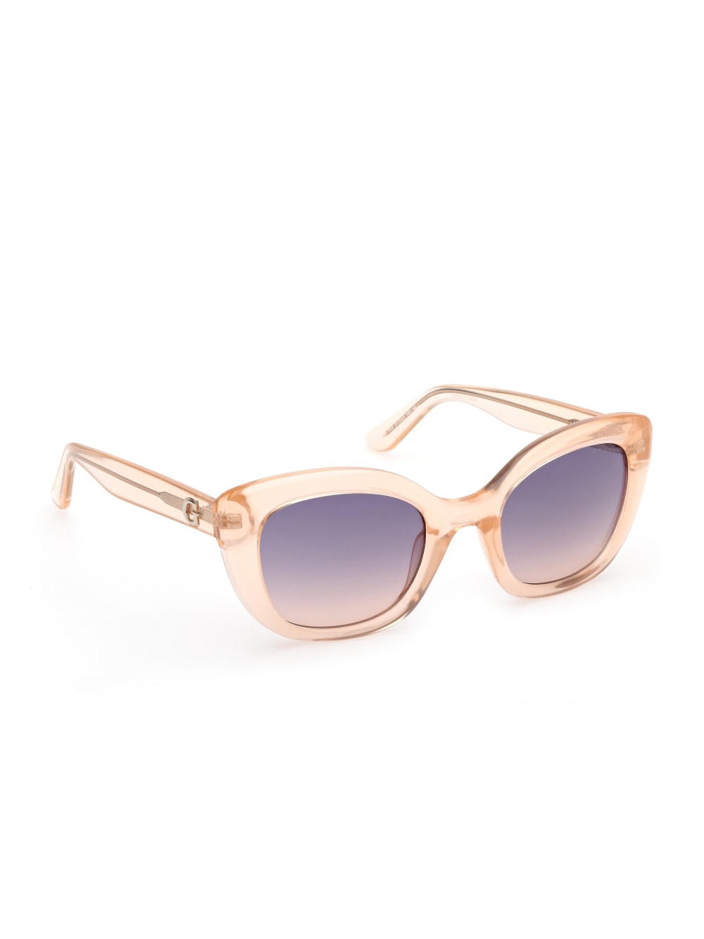 Bubble Cat-Eye Plastic Sunglasses