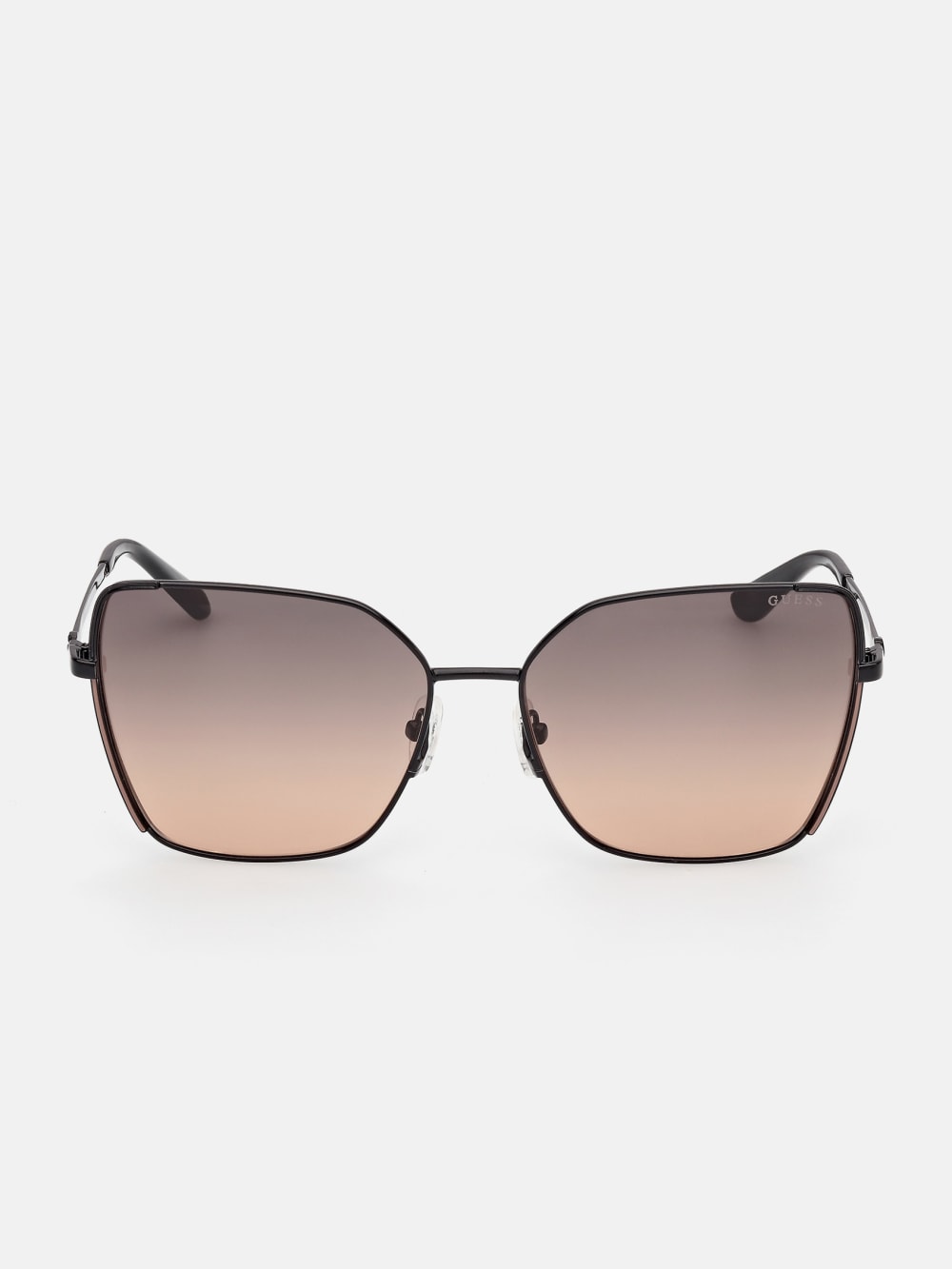Geometric Butterfly Metal Sunglasses