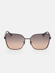 Geometric Butterfly Metal Sunglasses