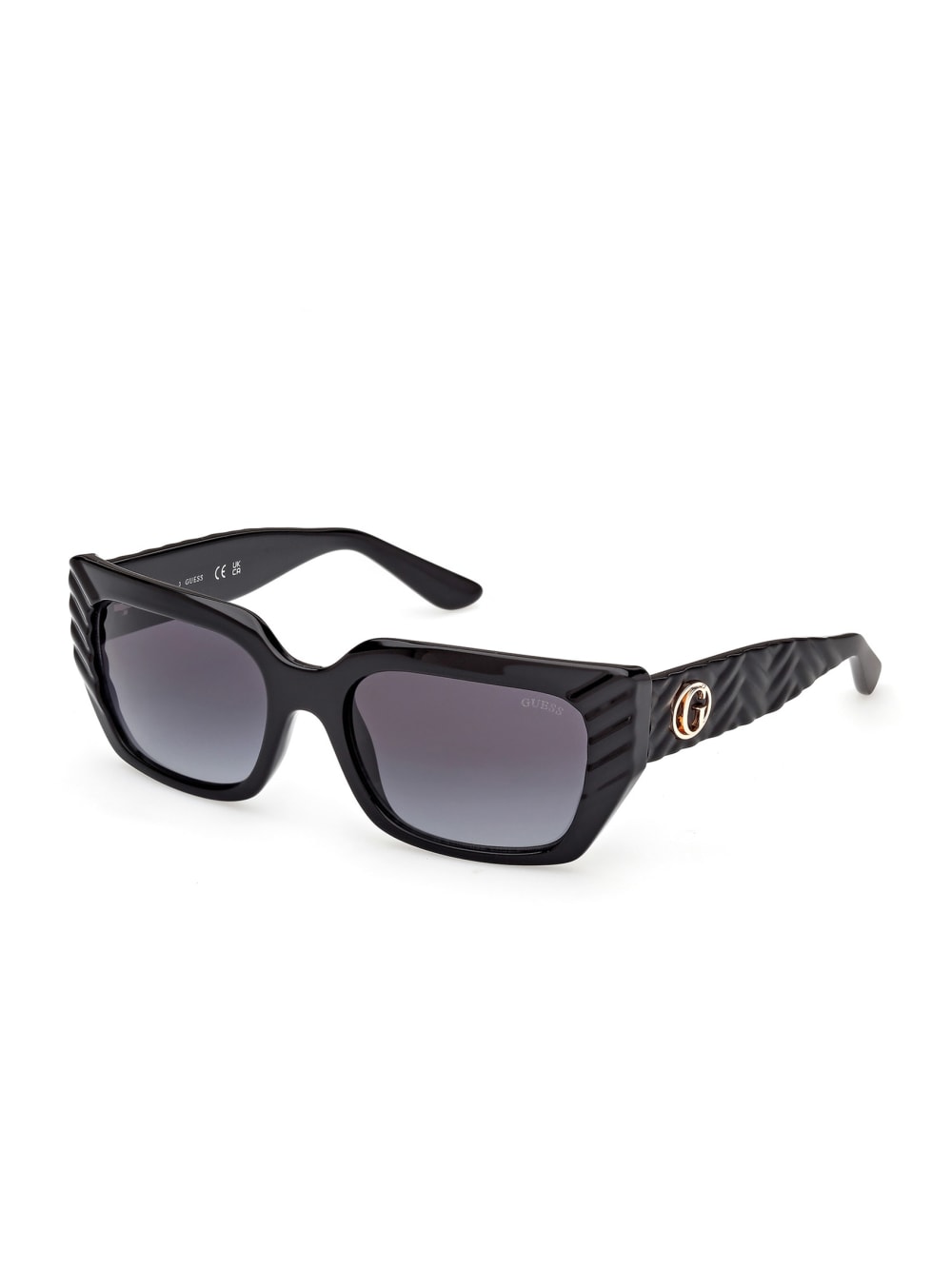 Leigh-Anne Rectangular Plastic Sunglasses