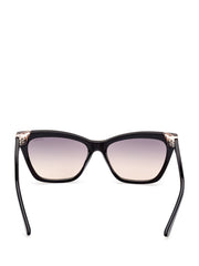 Tortoise Plastic Square Sunglasses