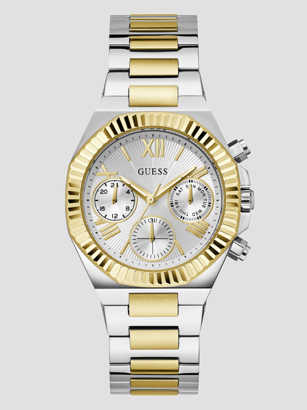 Multi-Tone Chronograph Watch