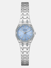 Silver-Tone Analog Watch