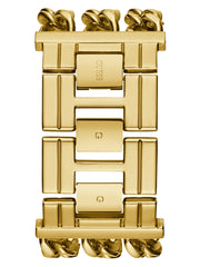 Gold-Tone Chainlink Analog Watch