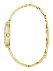 Crystal Stainless Steel analogue watch 30 mm