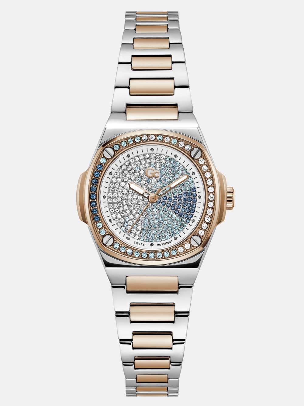 Gc Two-Tone Analog Watch