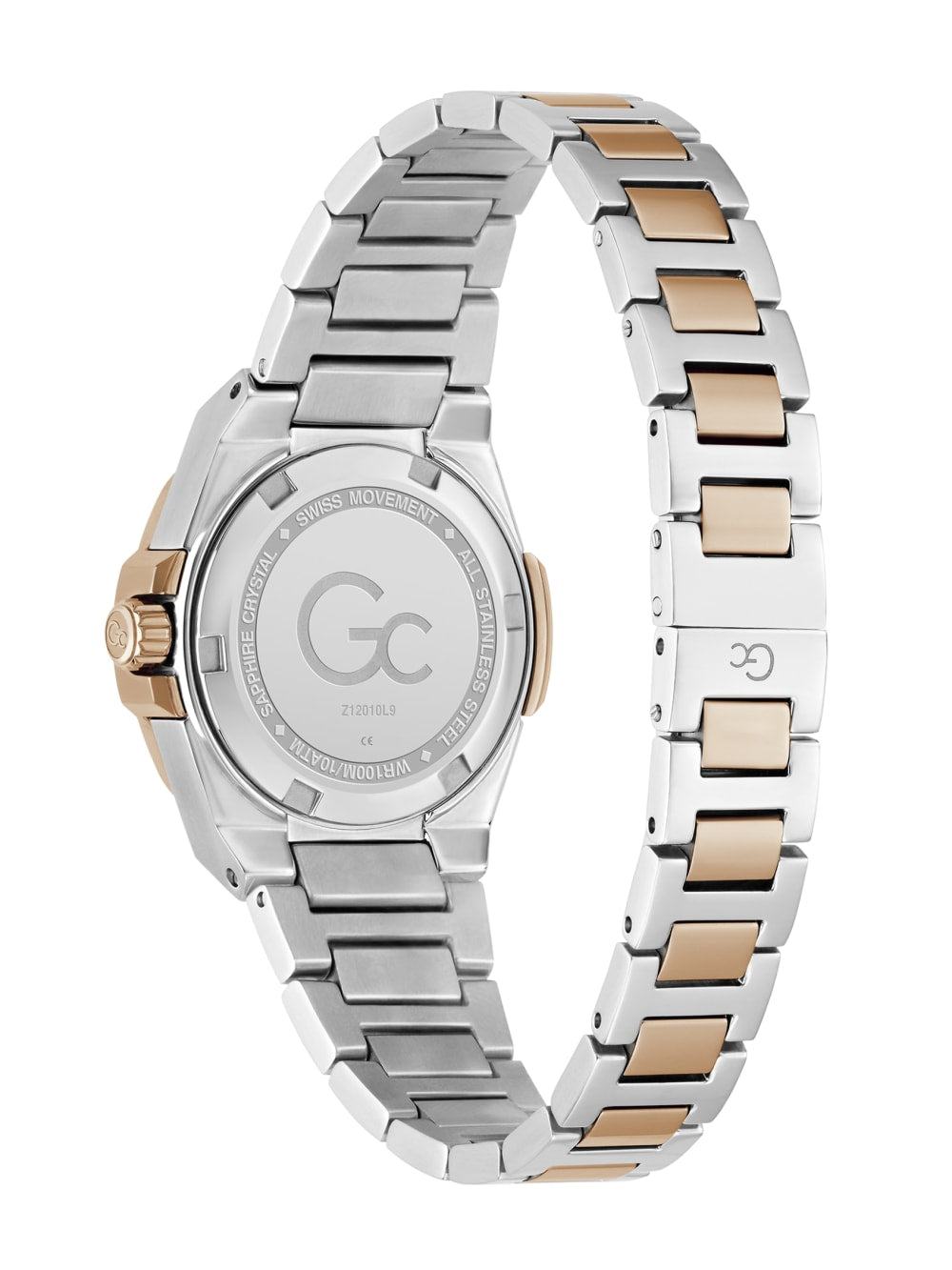 Gc Two-Tone Analog Watch