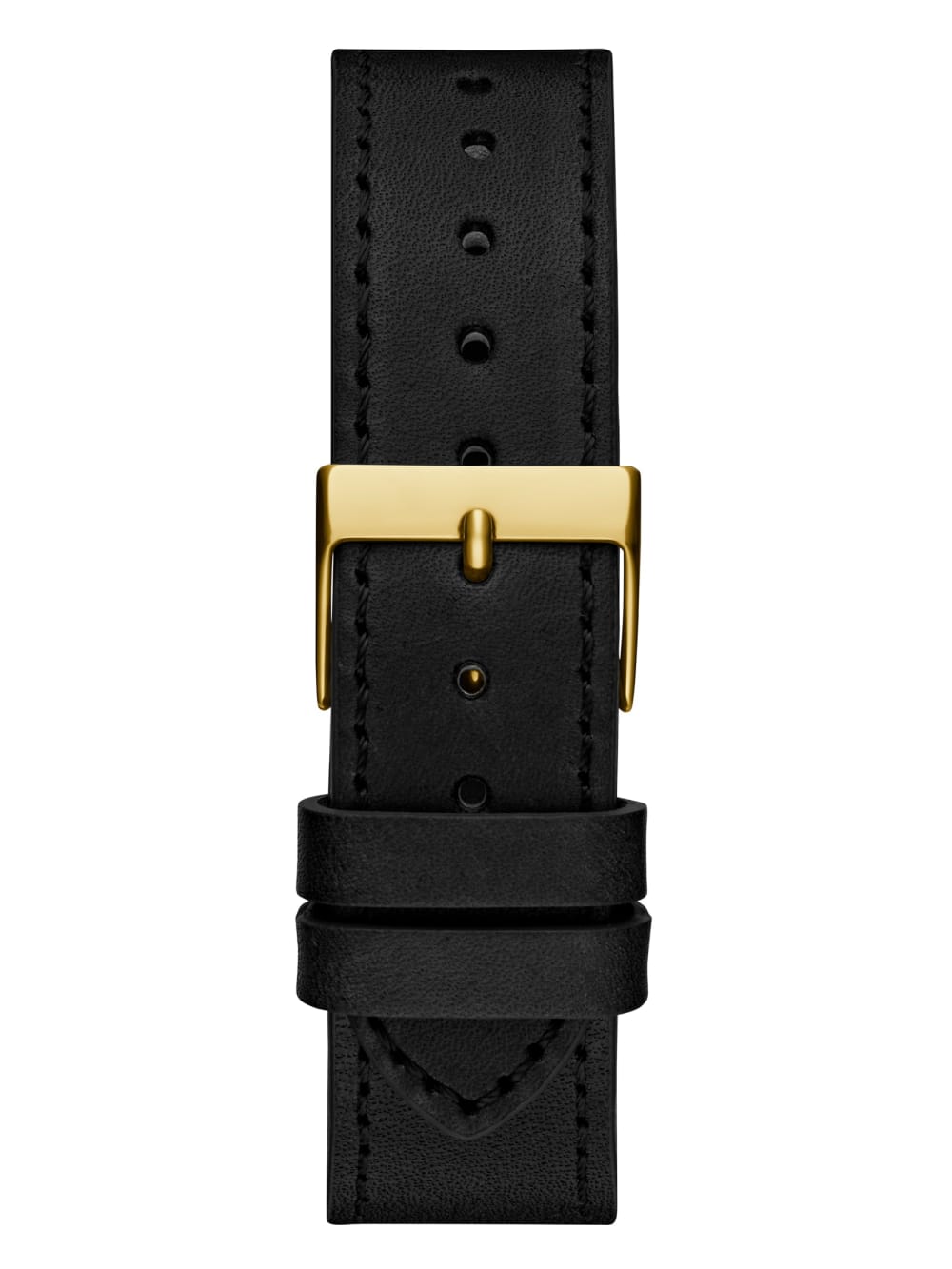 Insignia Black Leather Analog Watch