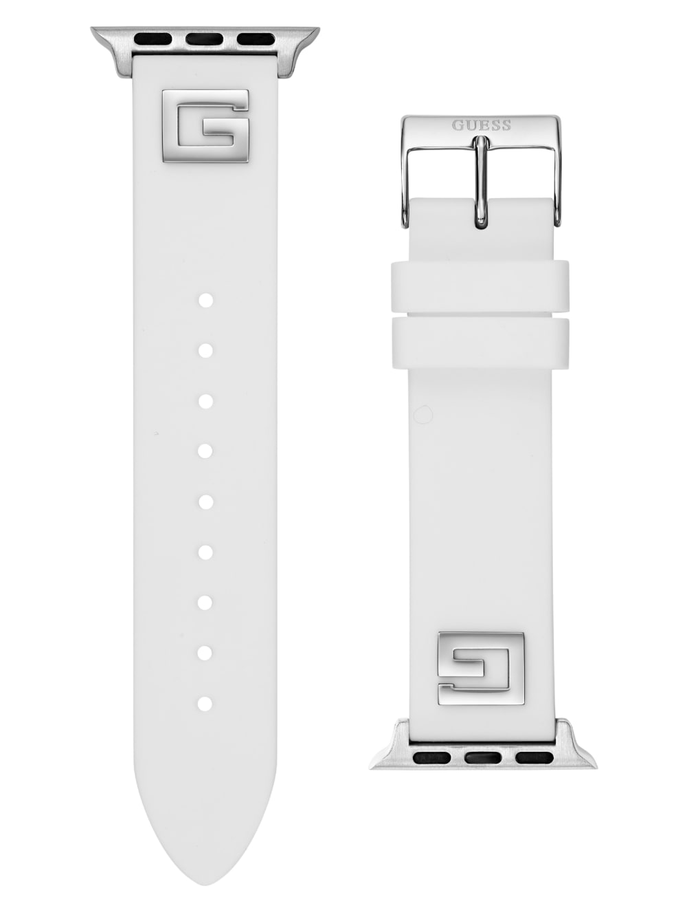 White Silicon 38-40 mm Band for Apple Watch®