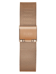 Rose Gold-Tone Analog Logo Watch