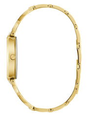 Gold-Tone Shimmer Analog Watch