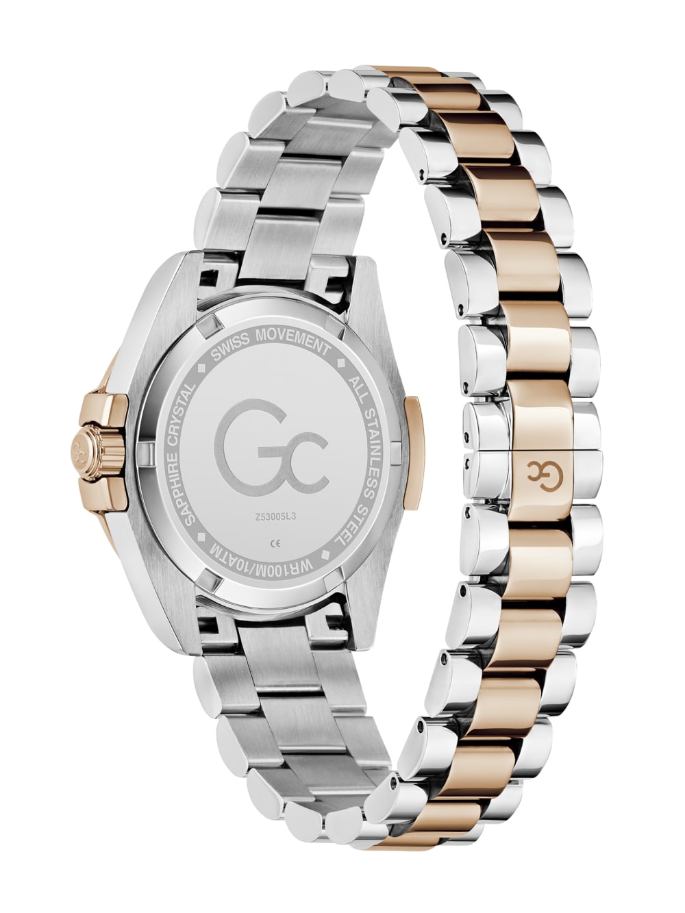 Gc Two Tone Analog Watch