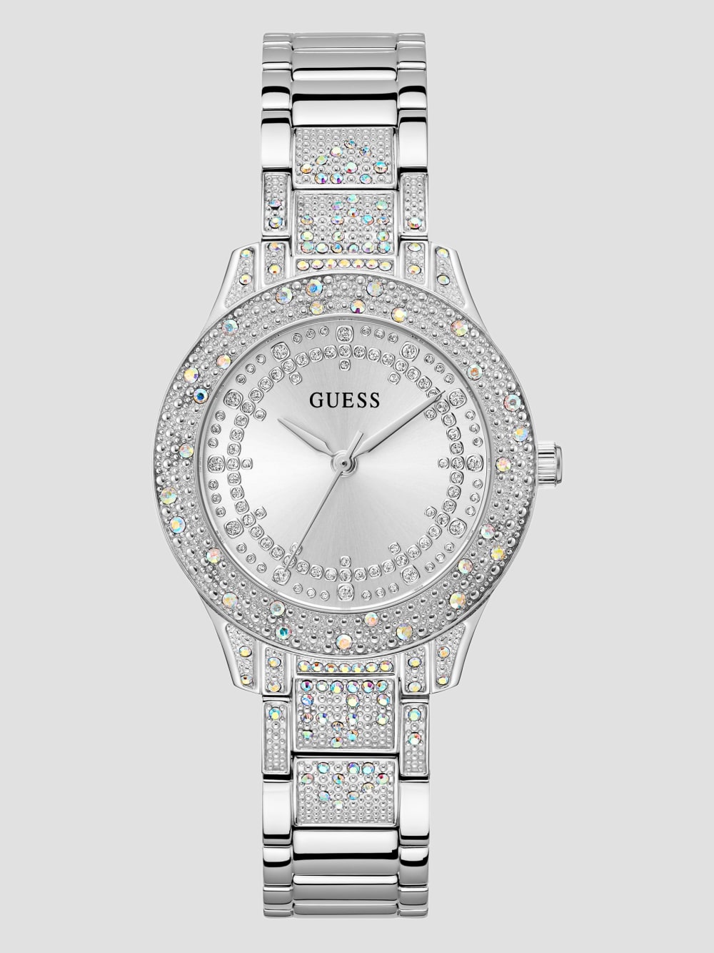 Silver-Tone Analog Watch