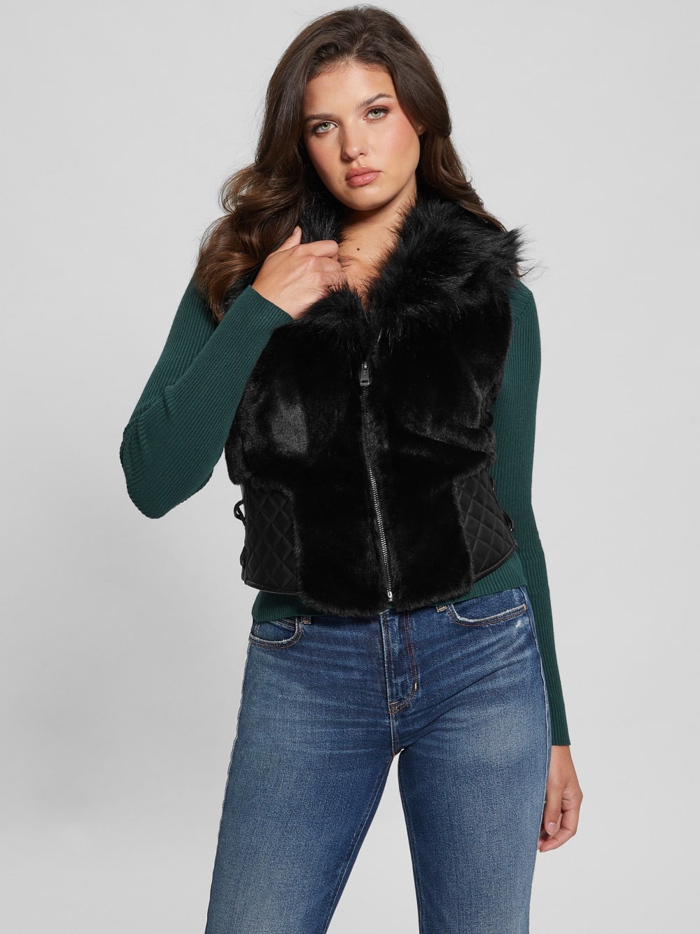 Emma Faux-Fur Vest