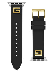 Black Silicon 38-40 mm Band for Apple Watch®