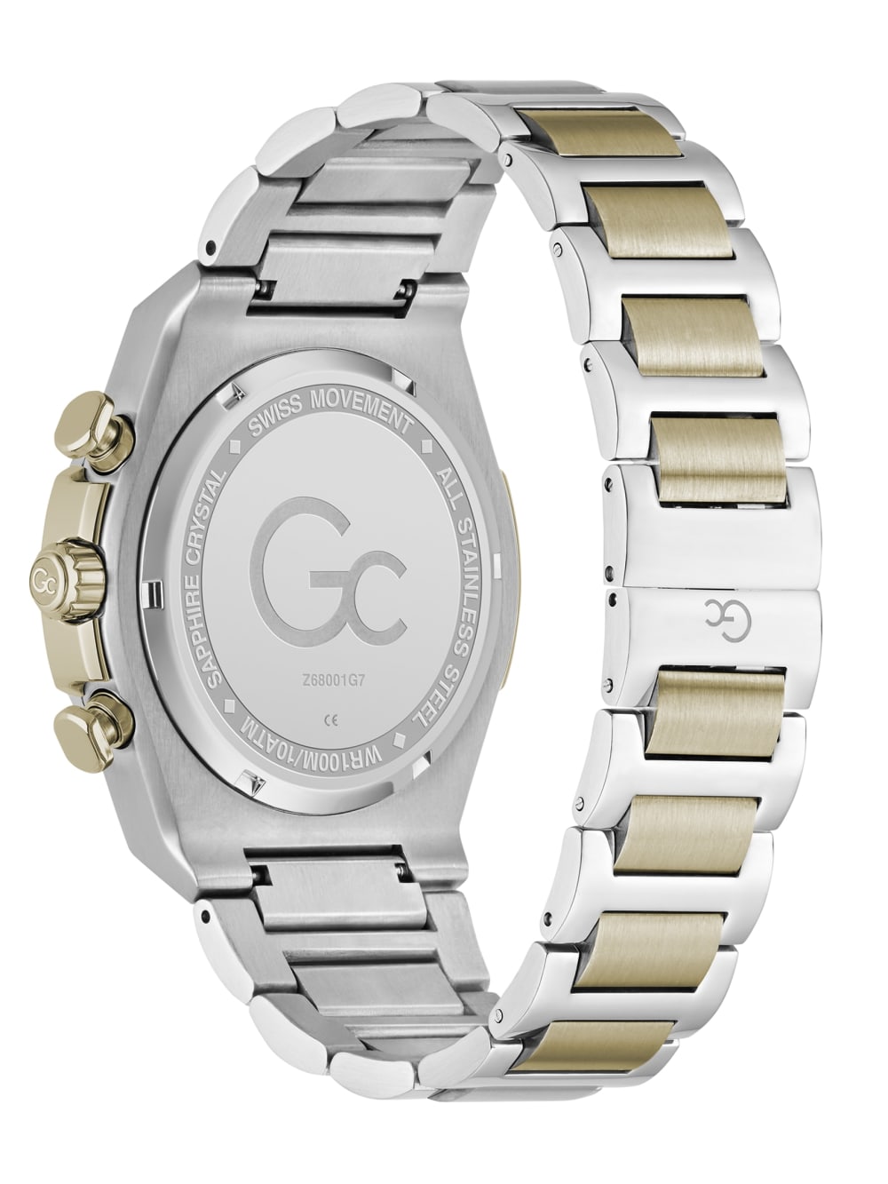Gc Two-Tone Chronograph Watch