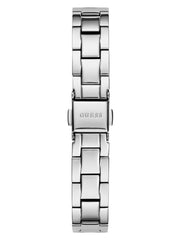 Mini Silver-Tone Analog Watch
