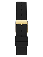 Gold-Tone and Black Analog Watch