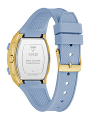 Blue Silicone Multifunctional Watch