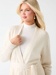 Elien Cashmere Crystal Cardigan