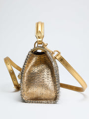 Alia Textured Satchel