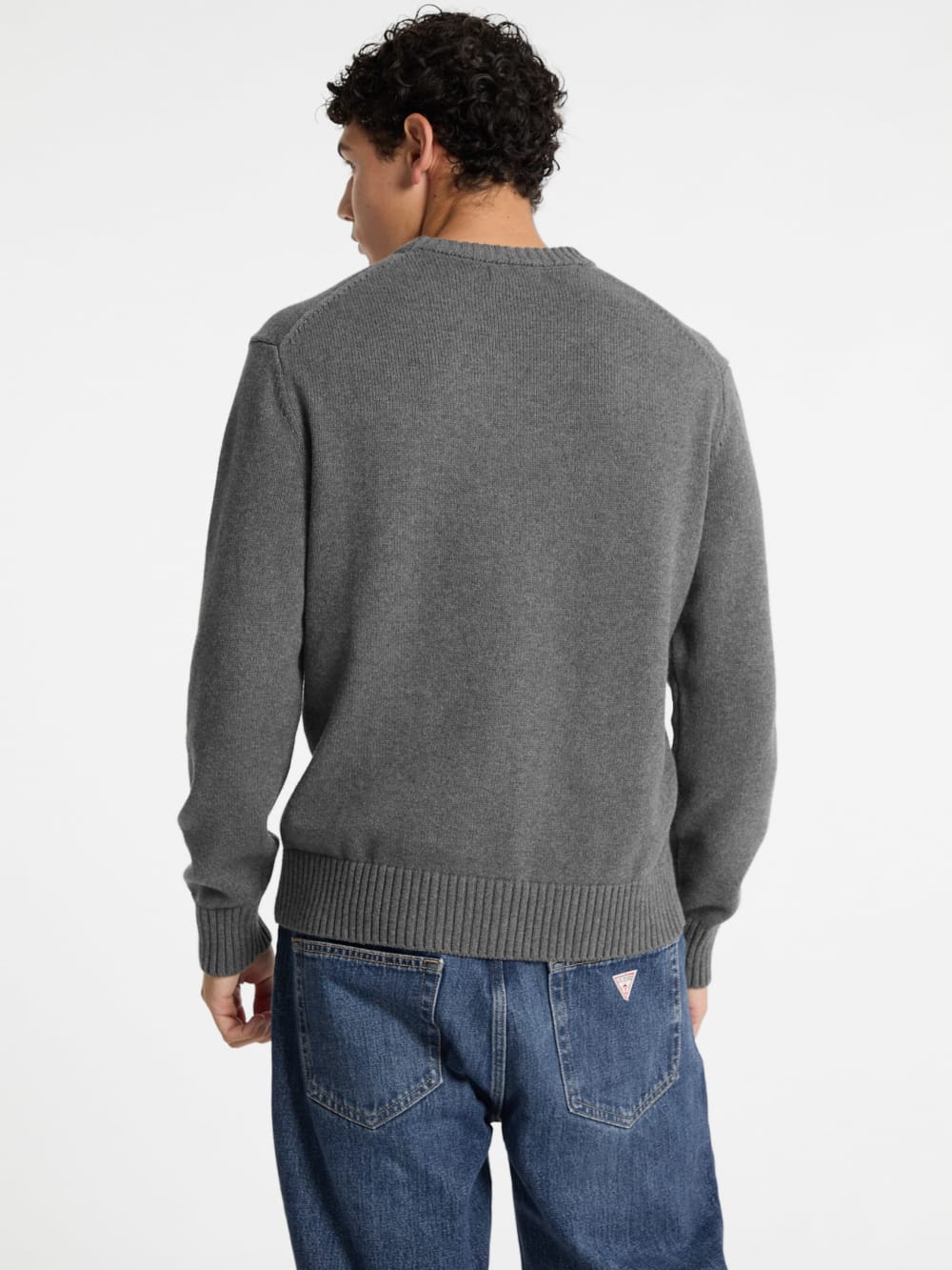 Embroidered Logo Sweater