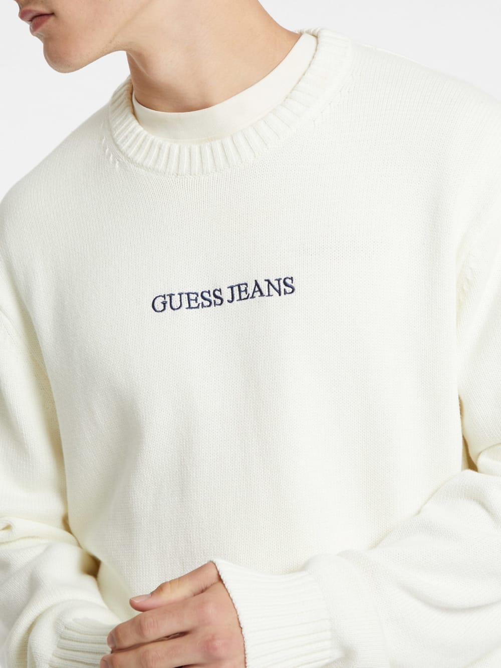 Embroidered Logo Sweater