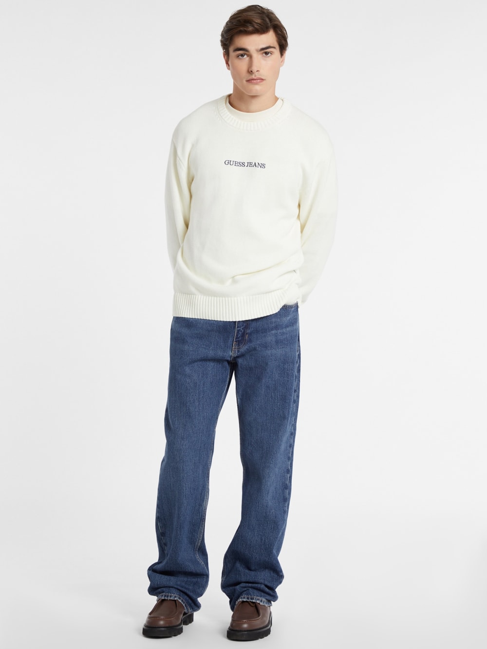 Embroidered Logo Sweater