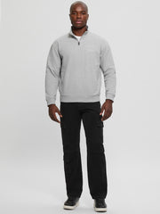 Eco Tyler Zip Mock Neck Sweater