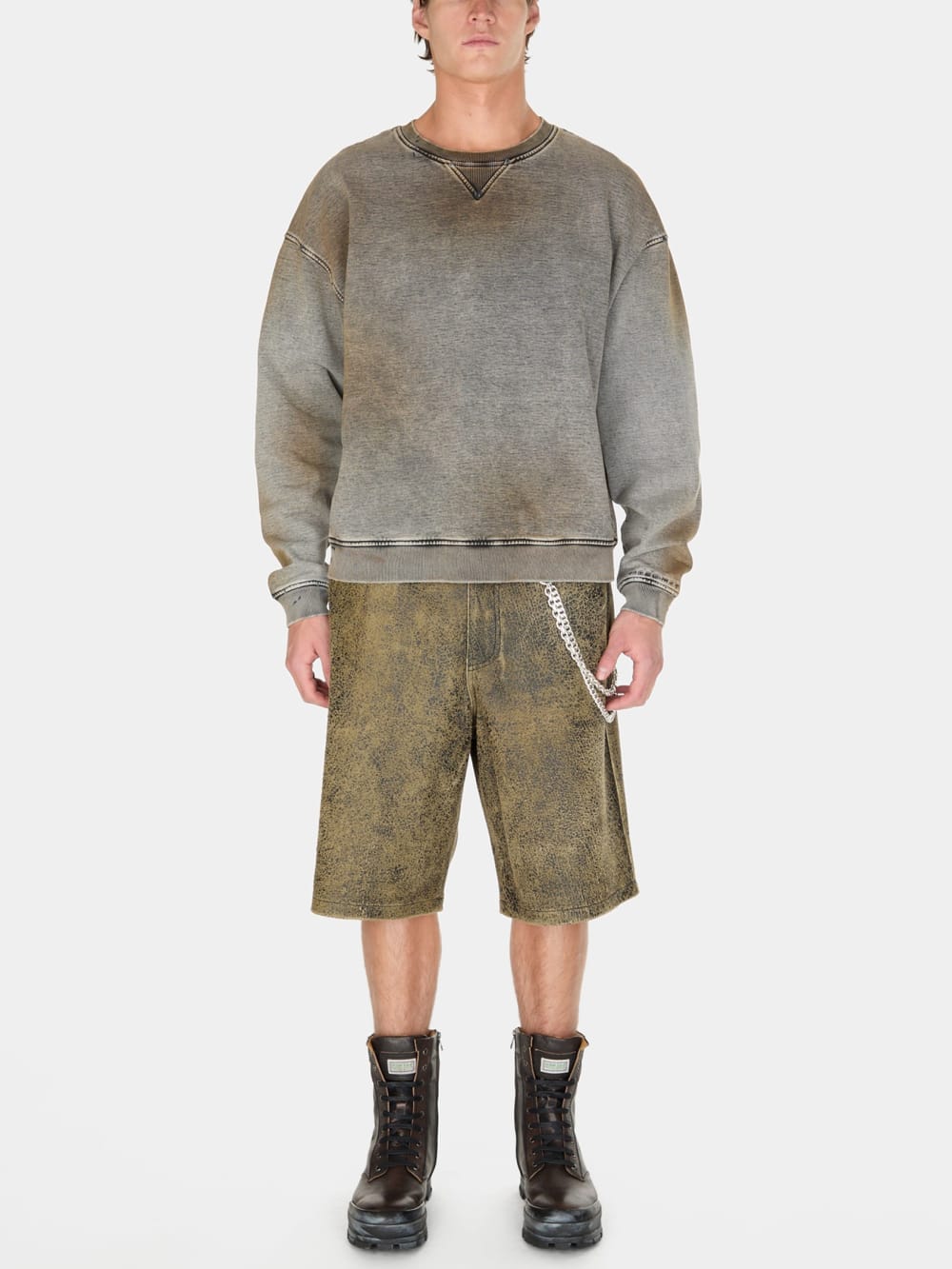 vintage washed crewneck sweatshirt