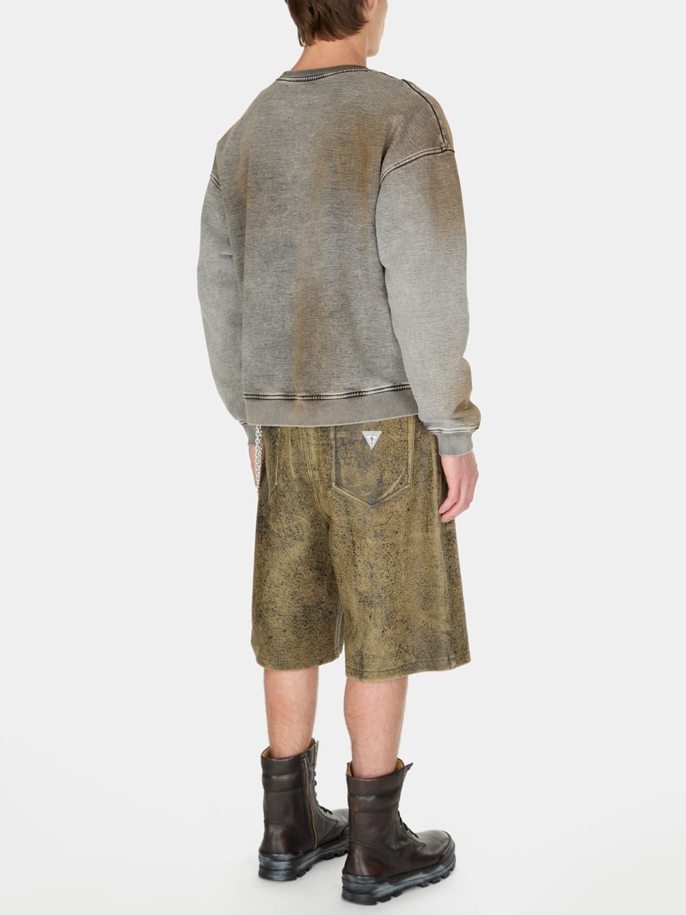 vintage washed crewneck sweatshirt
