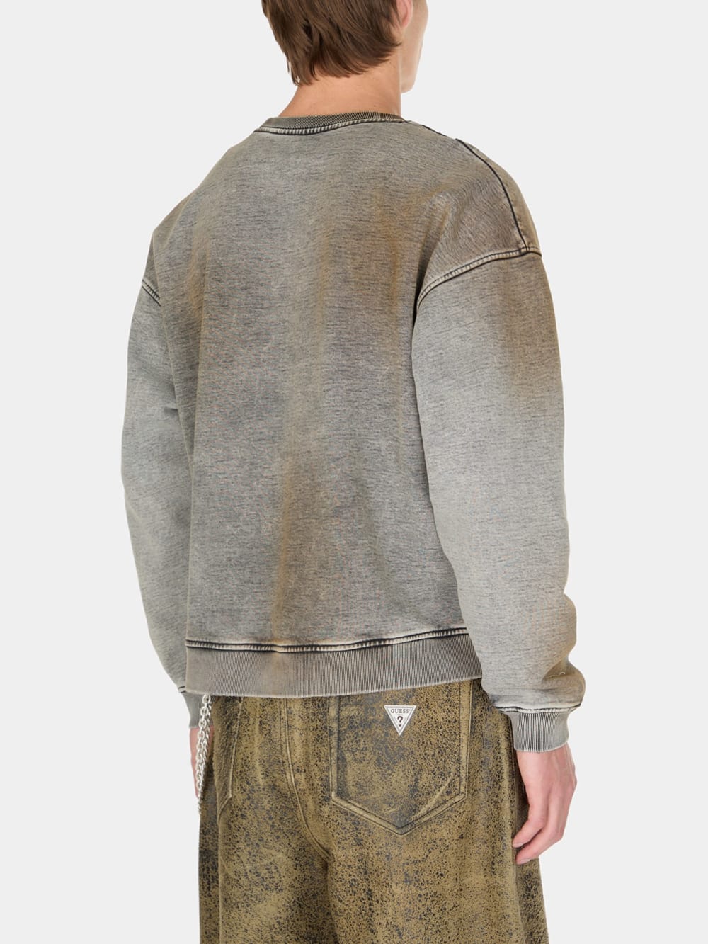 vintage washed crewneck sweatshirt