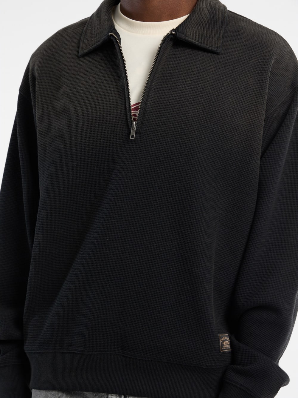 GUESS Originals Eco Half-Zip Sweatshirt