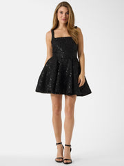 Fit and flare mini dress