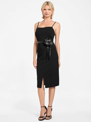 Blake Flower Belt Dress